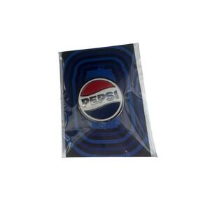 Pepsi The Next Era Enamel Lapel Pin New Logo Blue Red White Silver Collectible